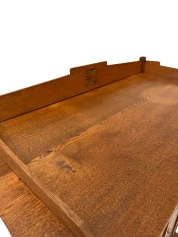 Arts & Crafts Art Nouveau Bookcase with Beveled Glass, 1900s